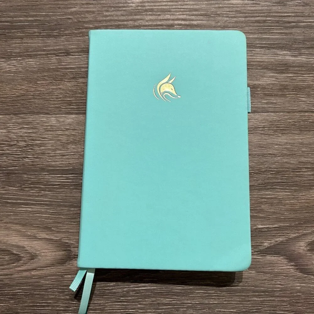 NEW Clever Fox Wellness Planner Goal Setting Journal Habit Tracker Stickers